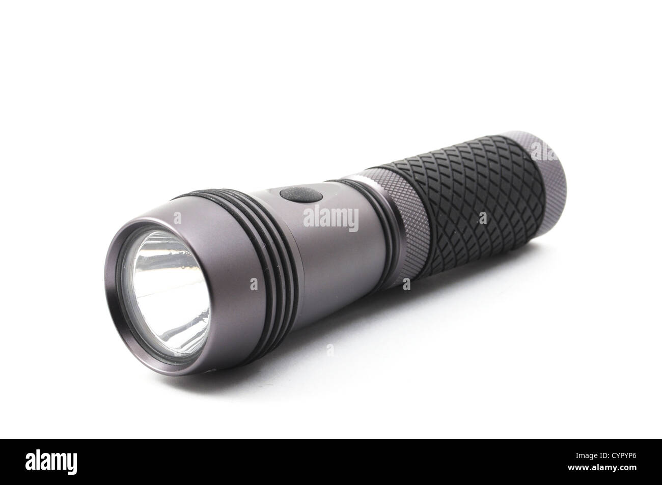 outdoor flashlight isolated on a white background Stock Photo - Alamy