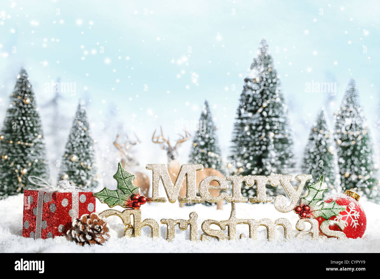 Christmas card Stock Photo