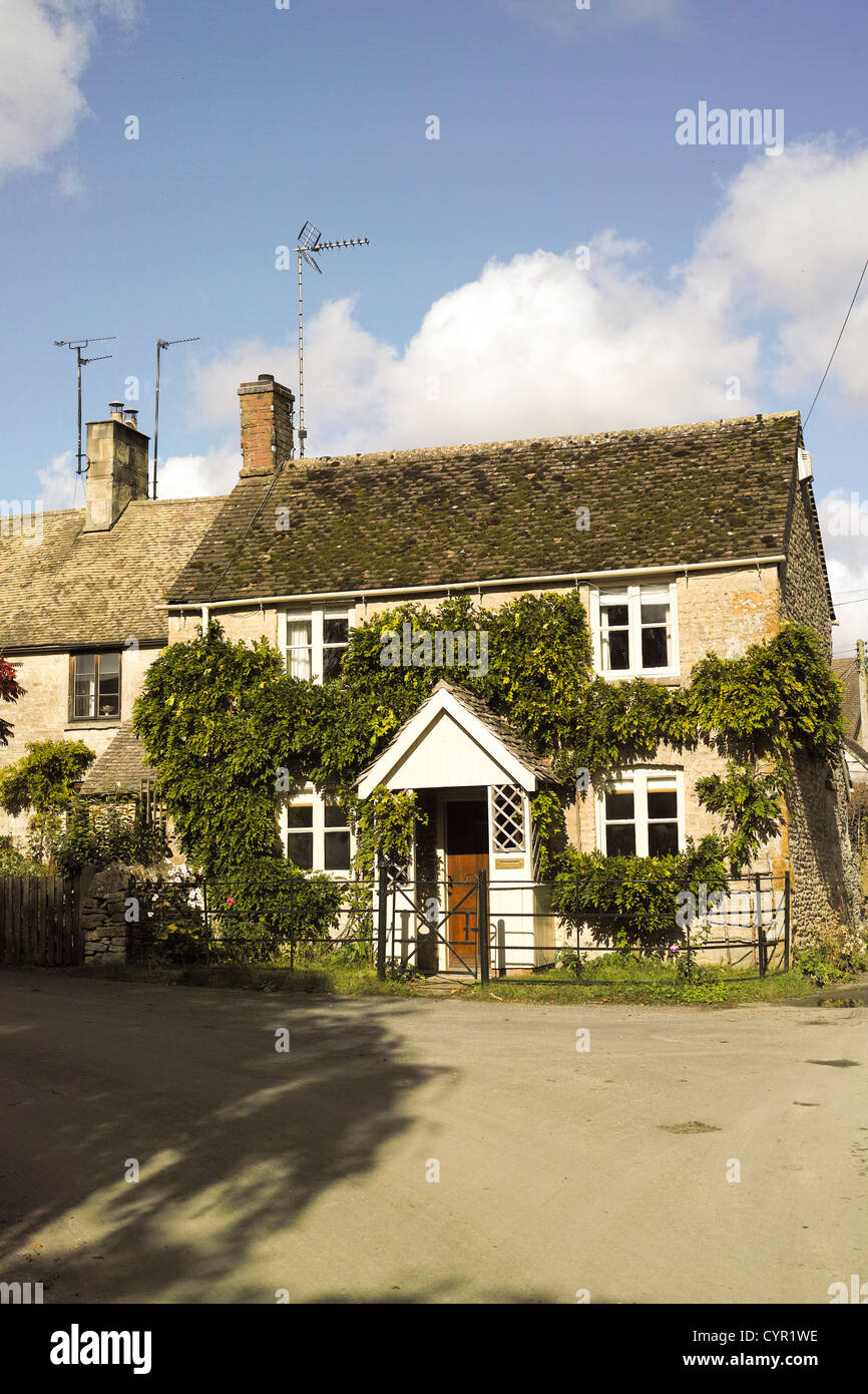 lower slaughter cotswold village gloucestershire uk Stock Photo Alamy