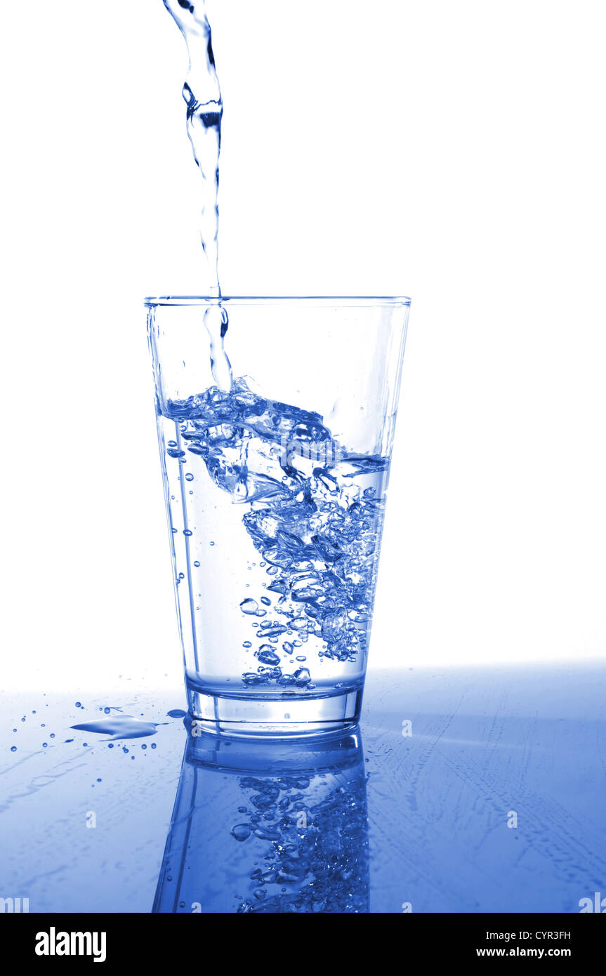 tumbler or cup of fresh ice water Stock Photo - Alamy