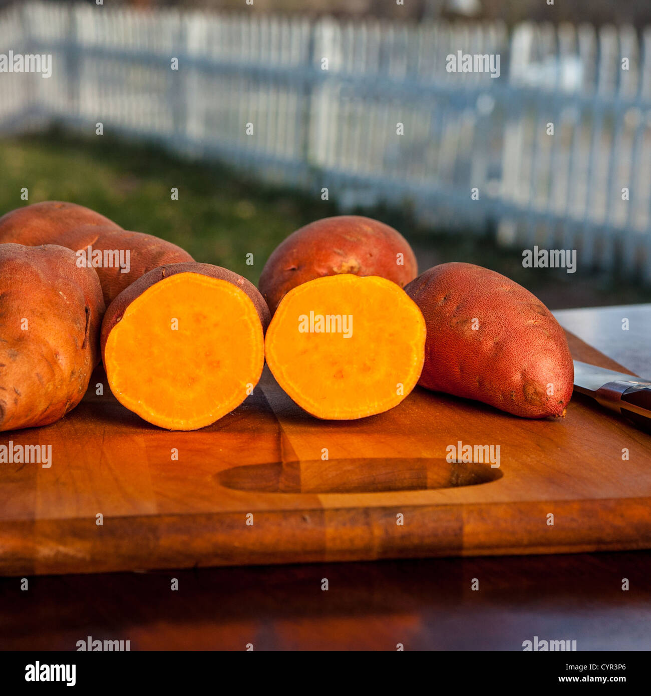 Sweet Potatoes or Yams Stock Photo Alamy
