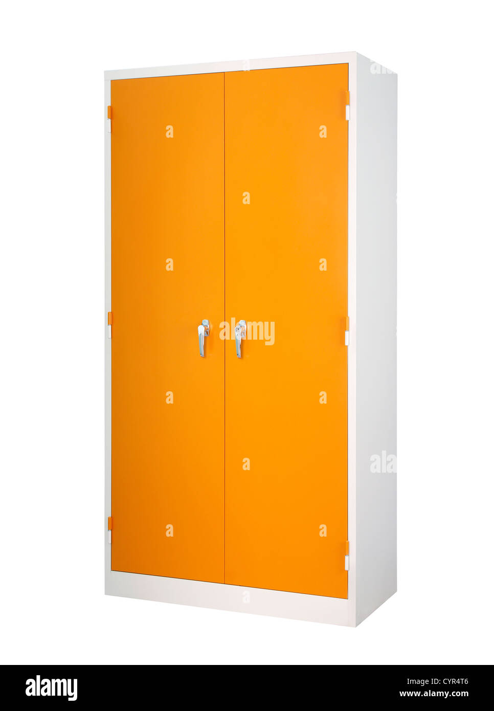 Tall steel office furniture isolated Stock Photo Alamy