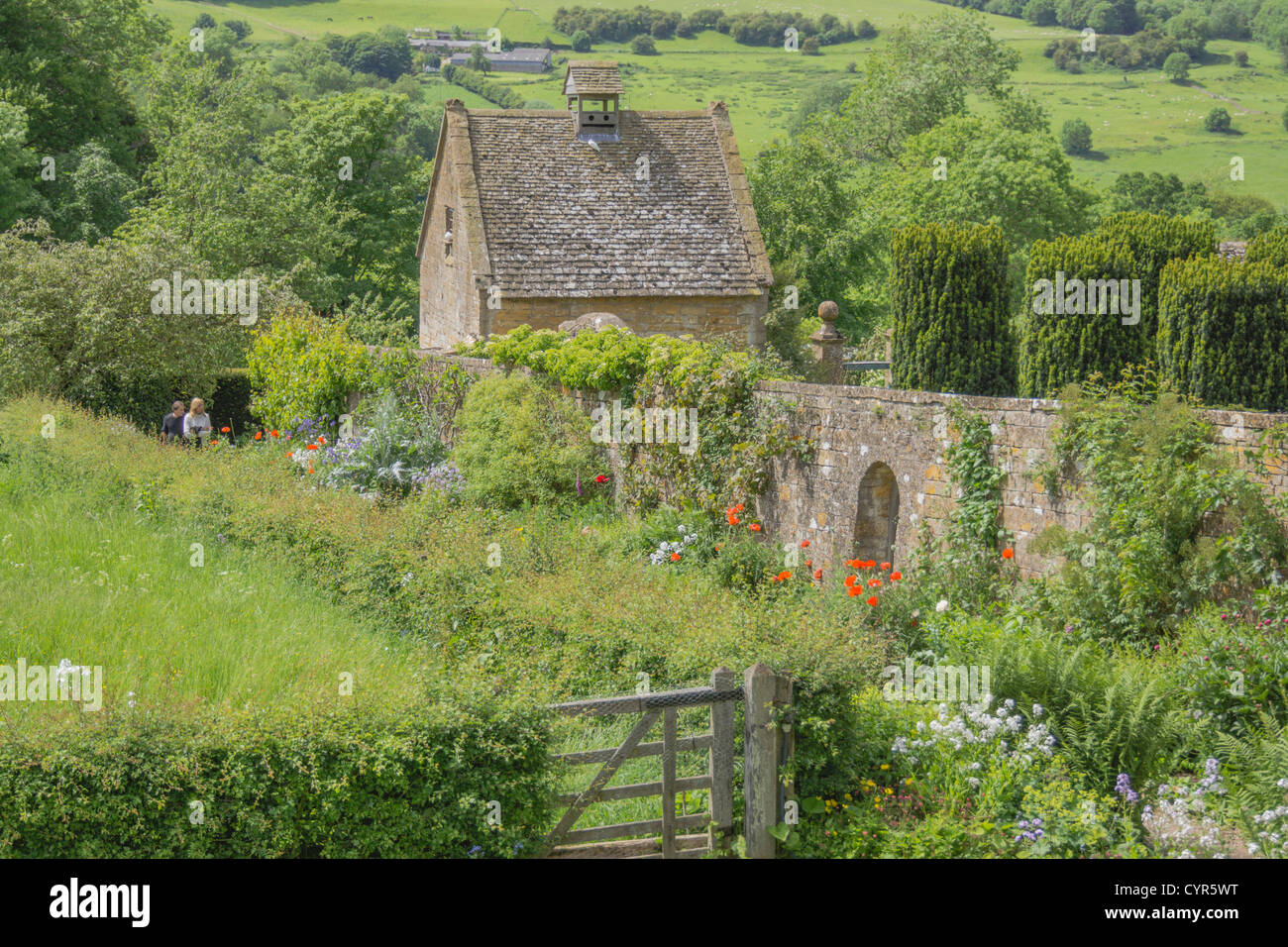 snowshill manor stately home cotswolds gloucestershire uk Stock Photo