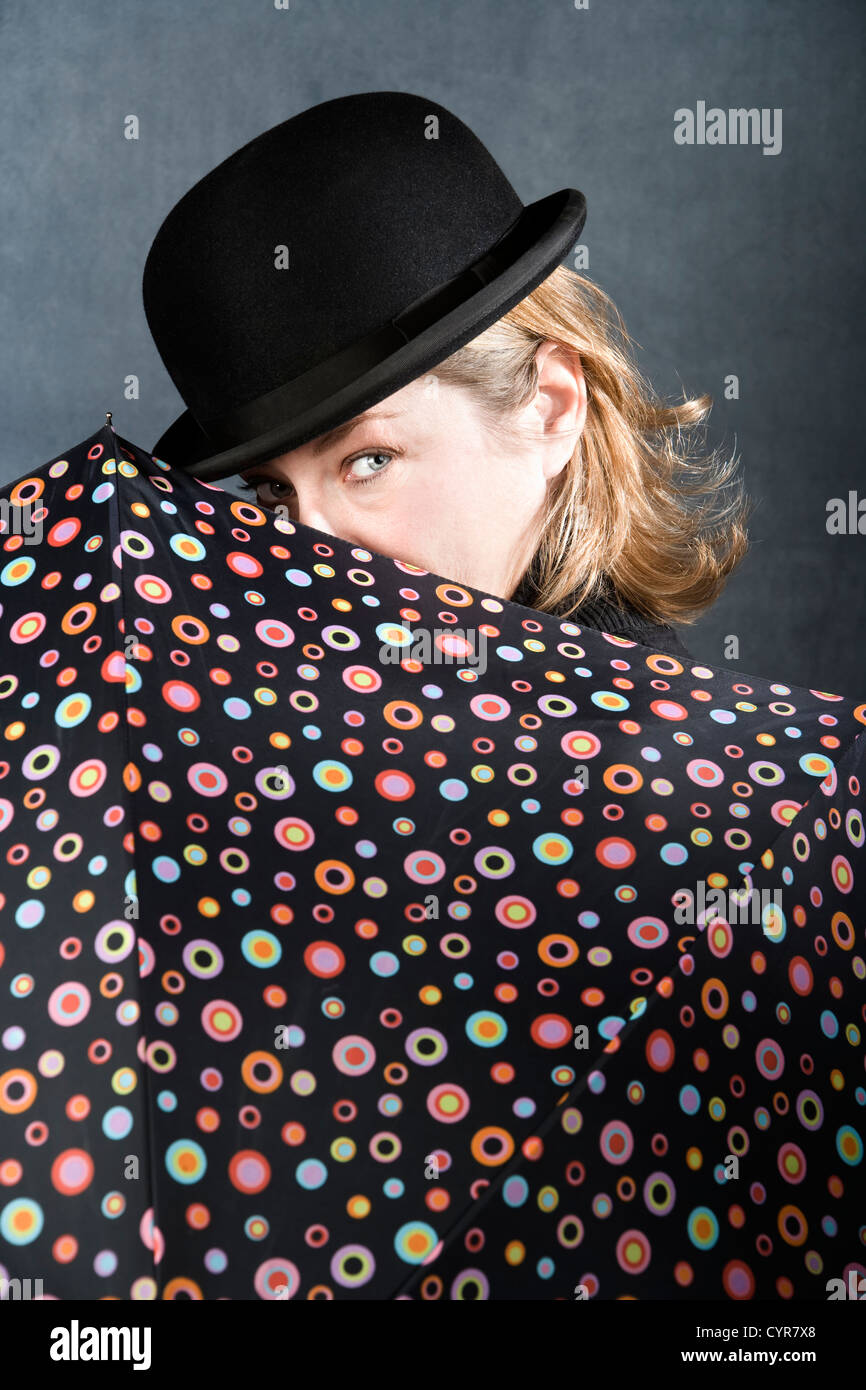 Spy Hat Umbrella High Resolution Stock Photography and Images - Alamy