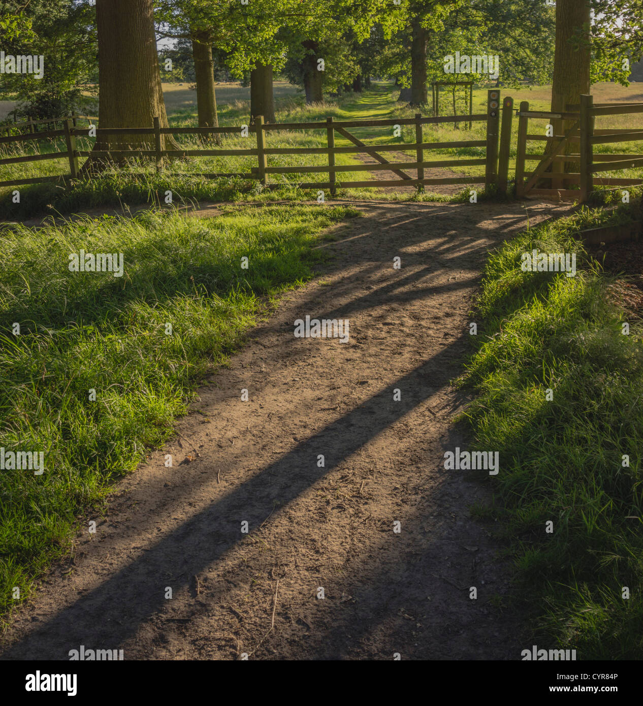 classic english countryside england uk Stock Photo