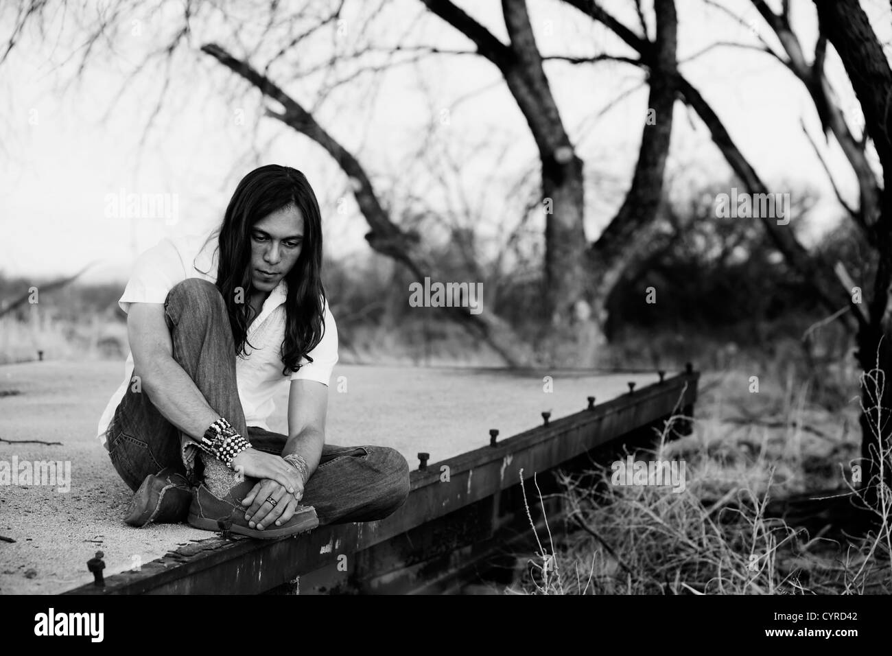 Long indian hair Black and White Stock Photos Images Alamy Long indian hair Black and White Stock Photos Images Alamy
