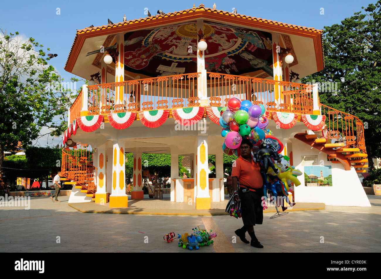 Latin america balloon seller hires stock photography and images Alamy