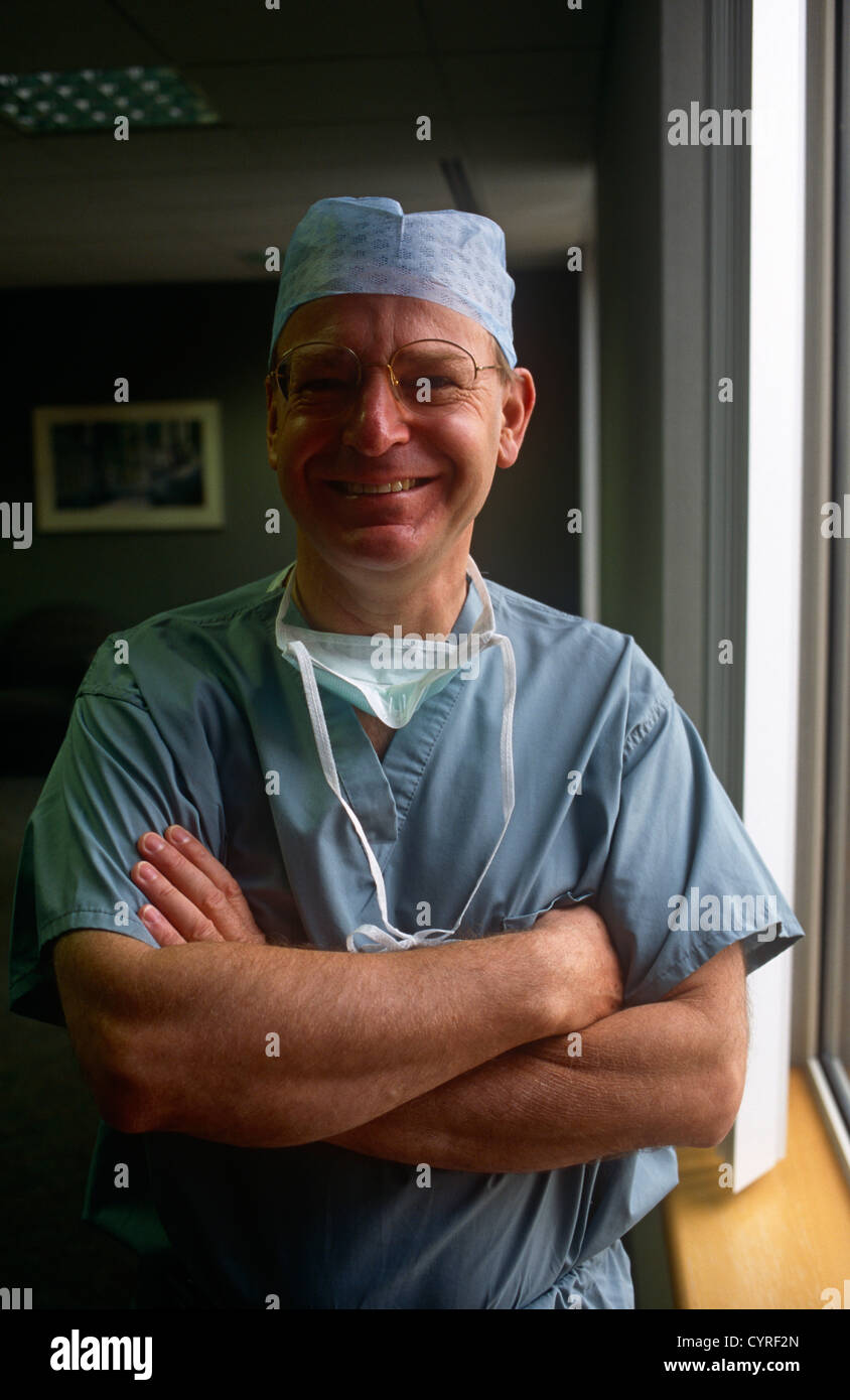 A portrait of Dr Horst Zinke, at the Health Care International in Glasgow, Scotland in 1994. Stock Photo
