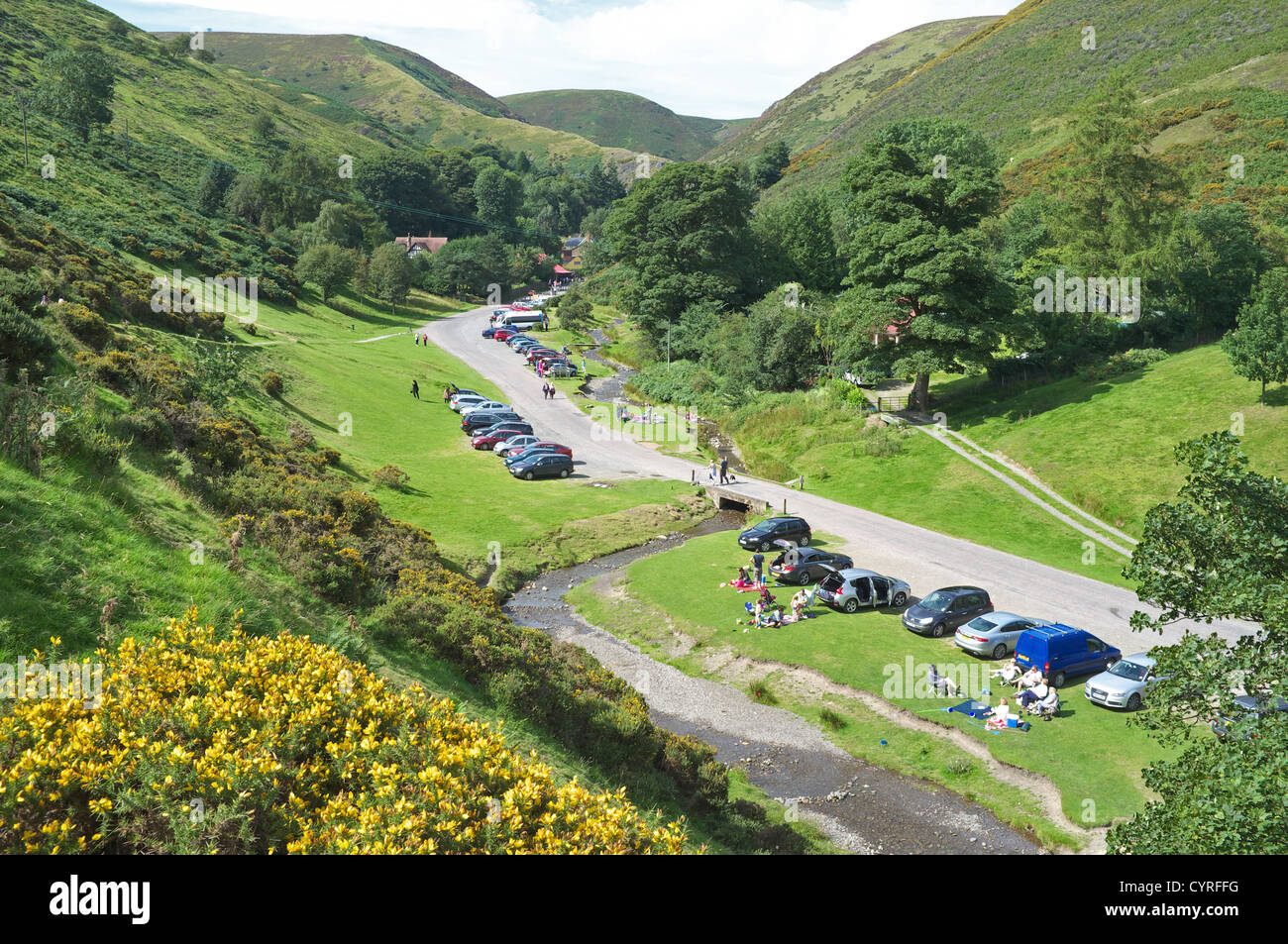 Carding Mill Valley near Church Stretton, the Long Mynd, Shropshire