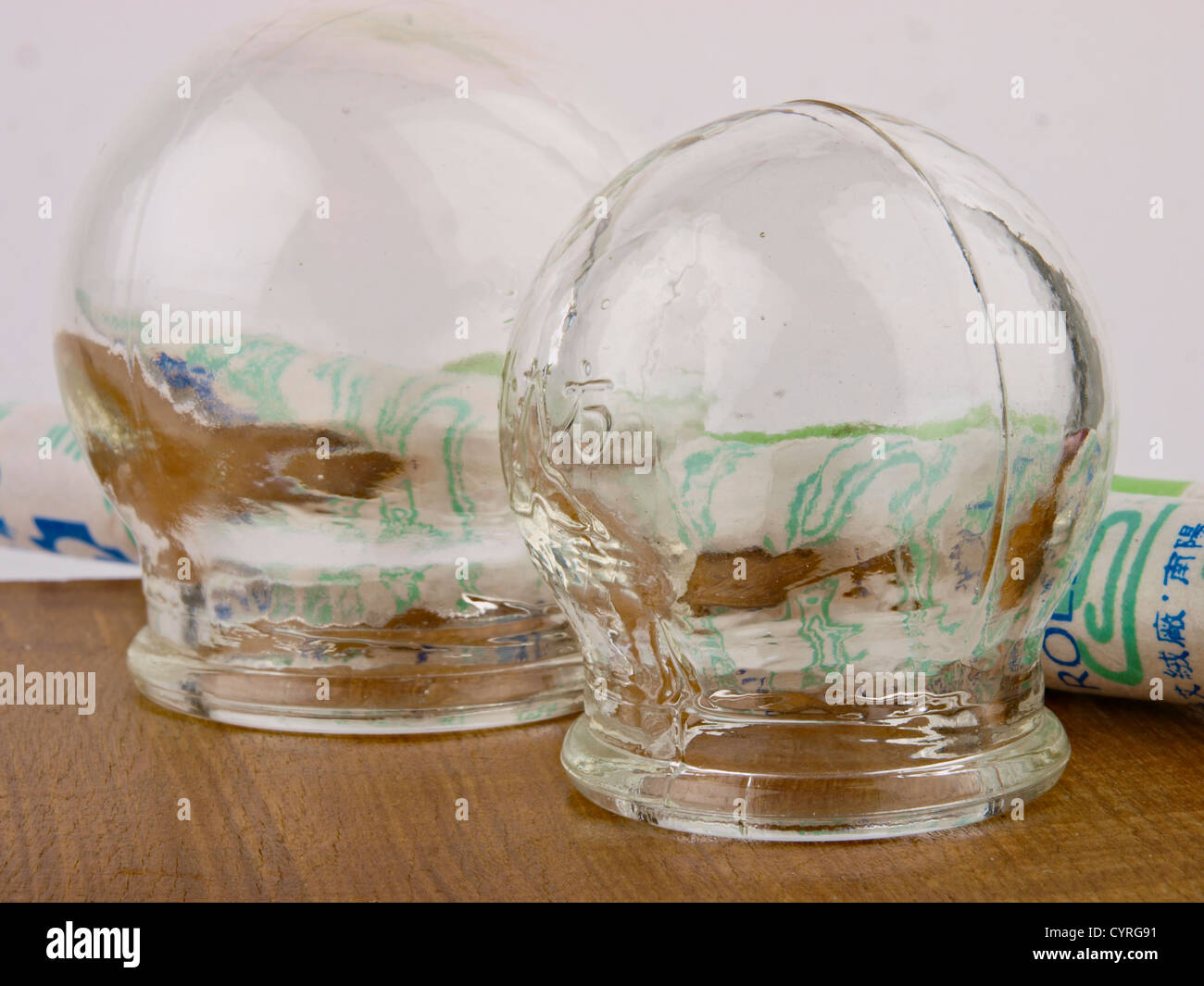 Traditional Chinese Cupping Stock Photo Alamy