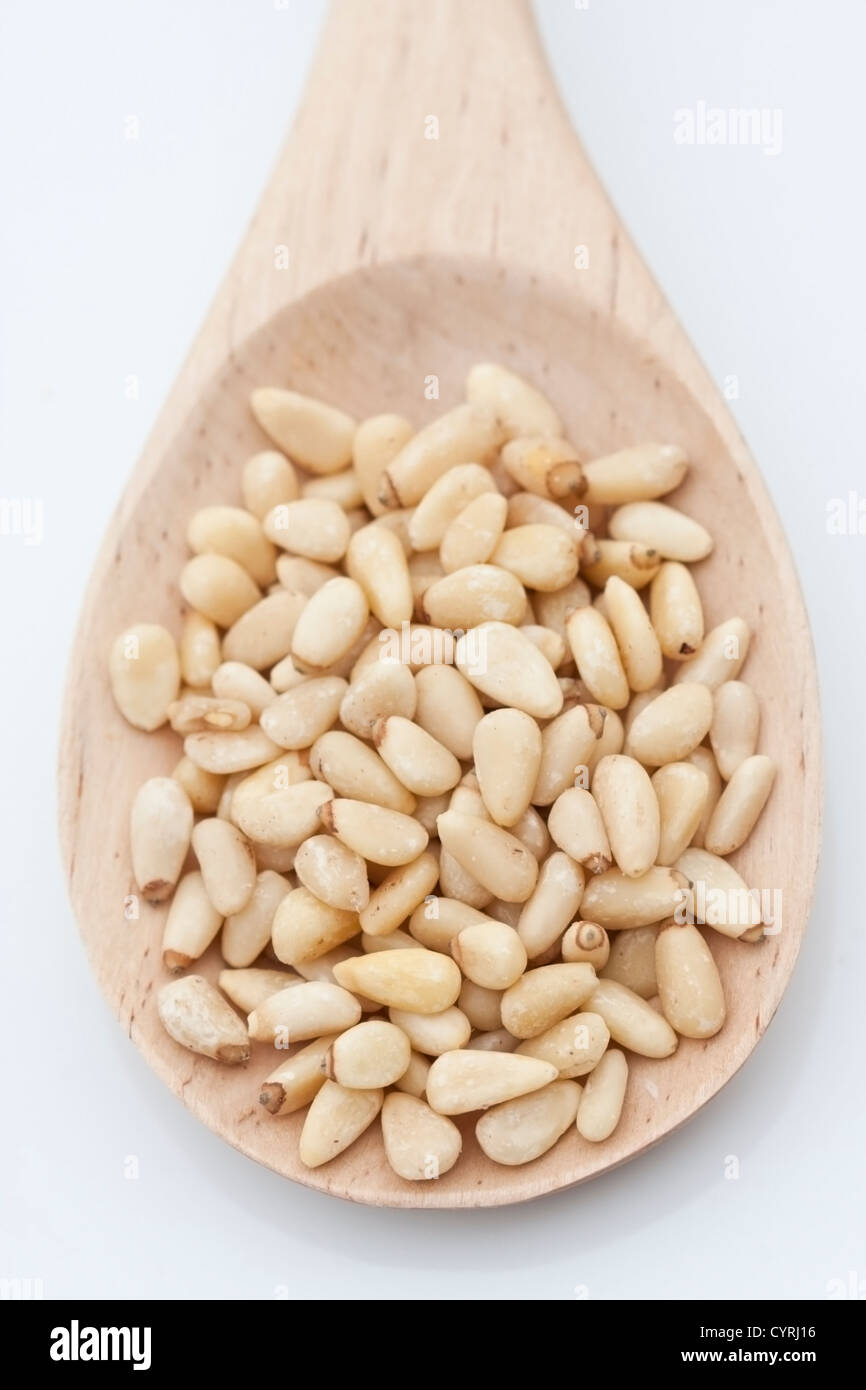 Pine Nuts Stock Photo