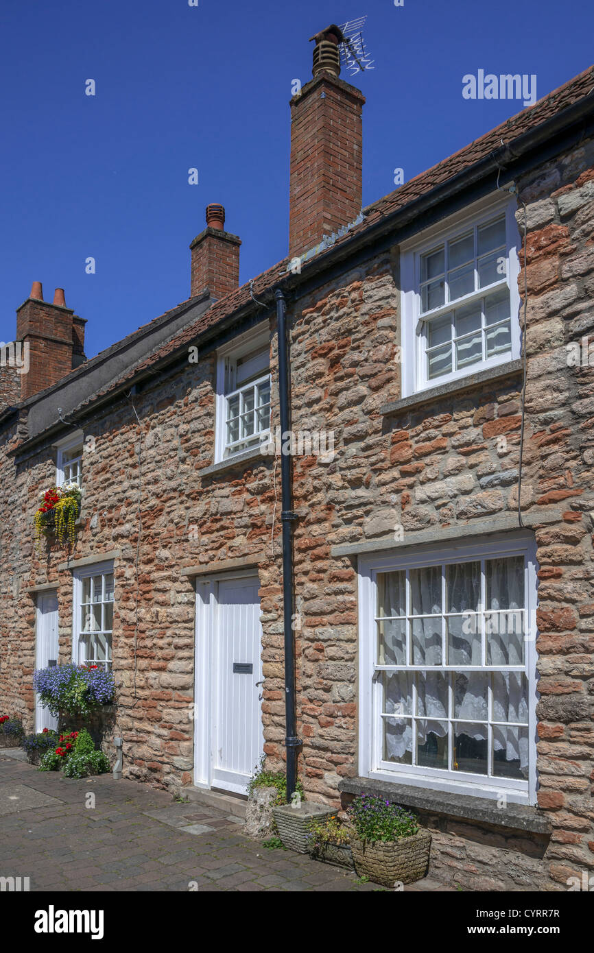 watchet village town somerset england uk Stock Photo Alamy