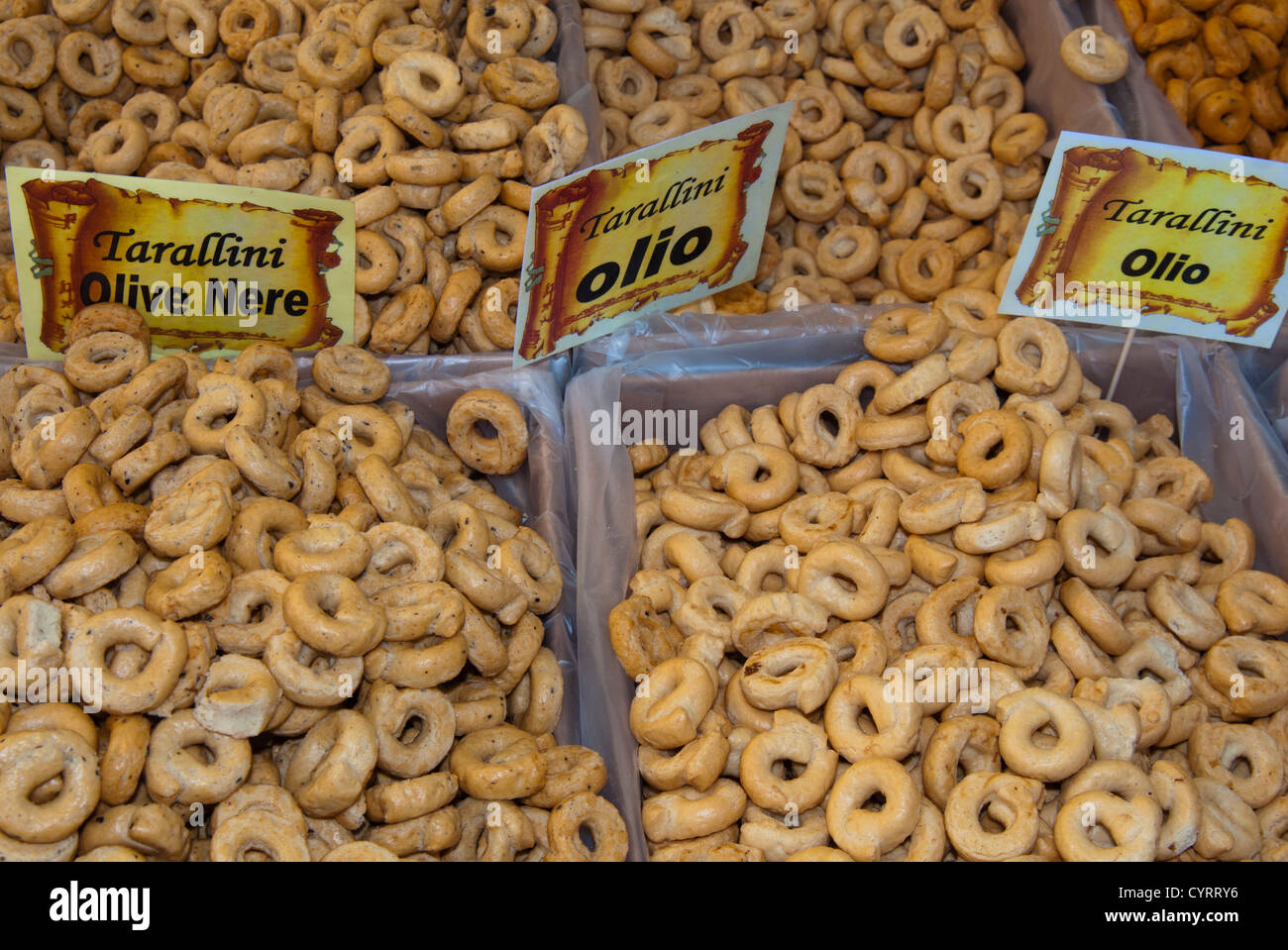 Taralli (Taralli are an Italian snack food, common all over the