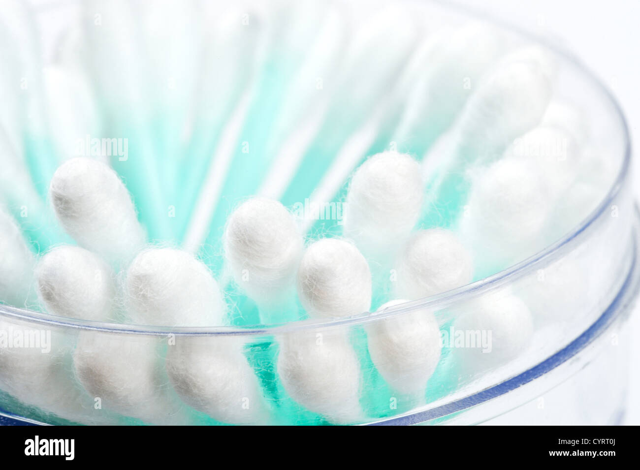 Cotton swab used for cleaning ear Stock Photo Alamy