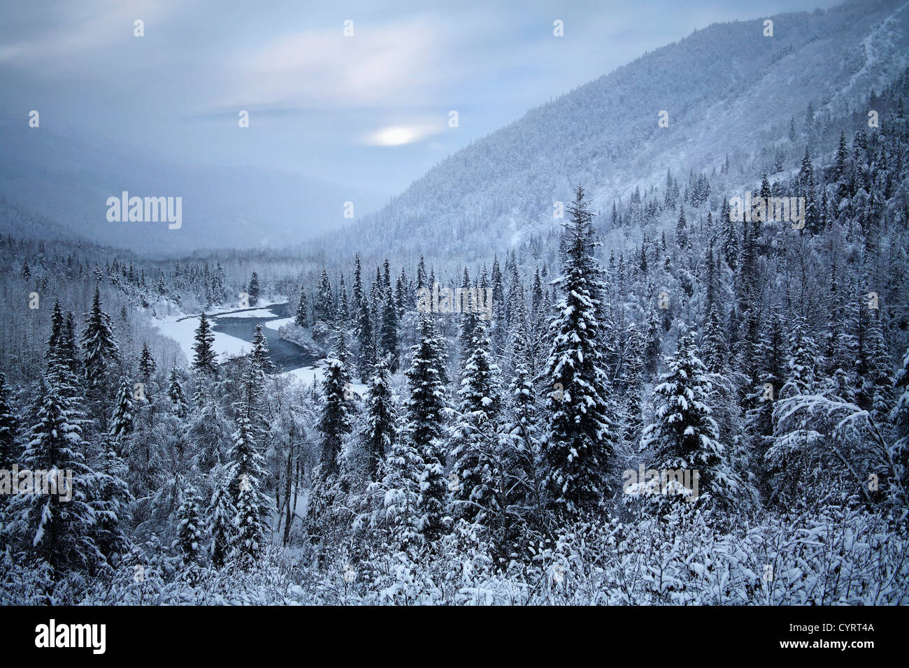 Kenai peninsula winter hires stock photography and images Alamy