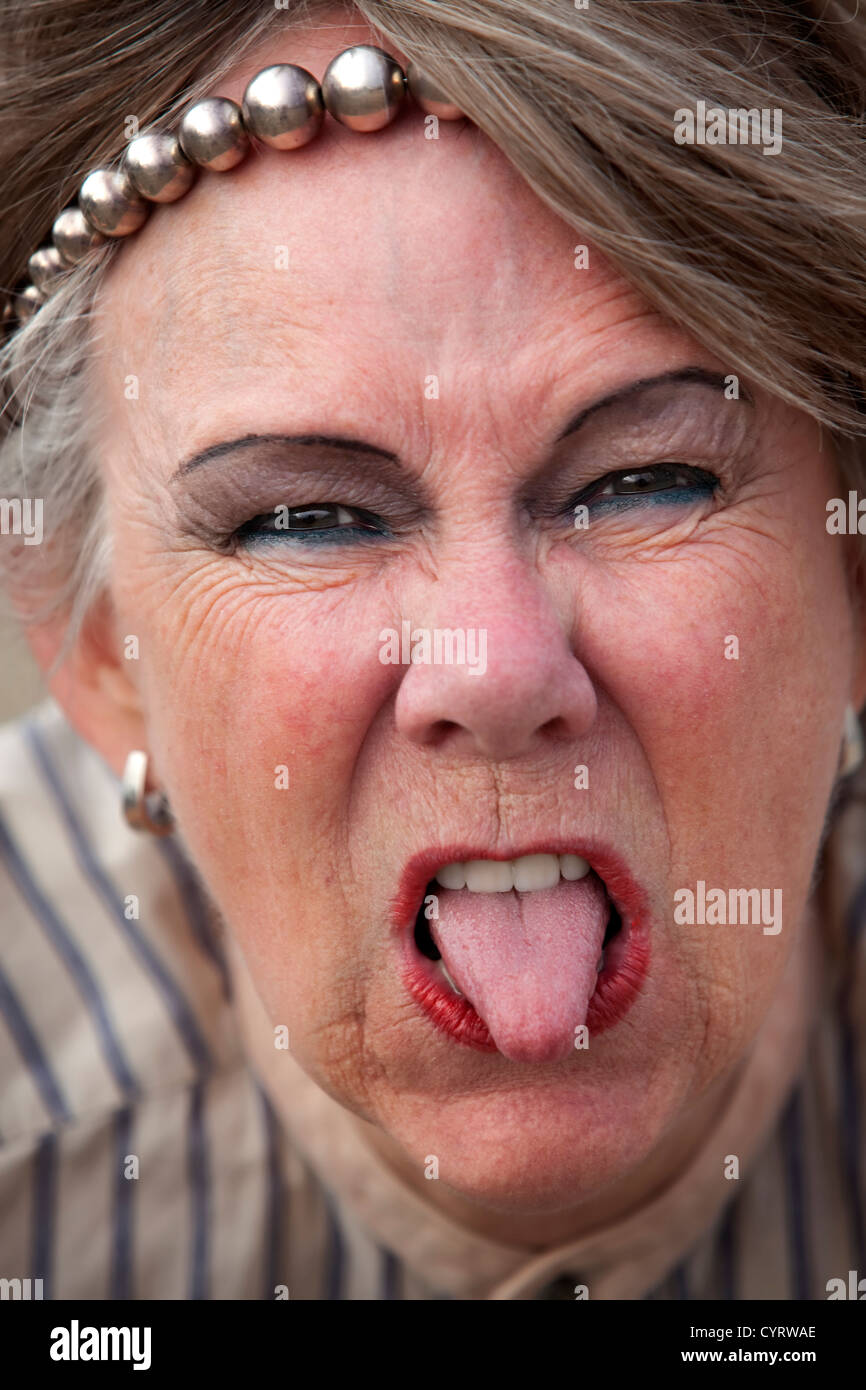 Nasty old woman hi-res stock photography and images - Alamy