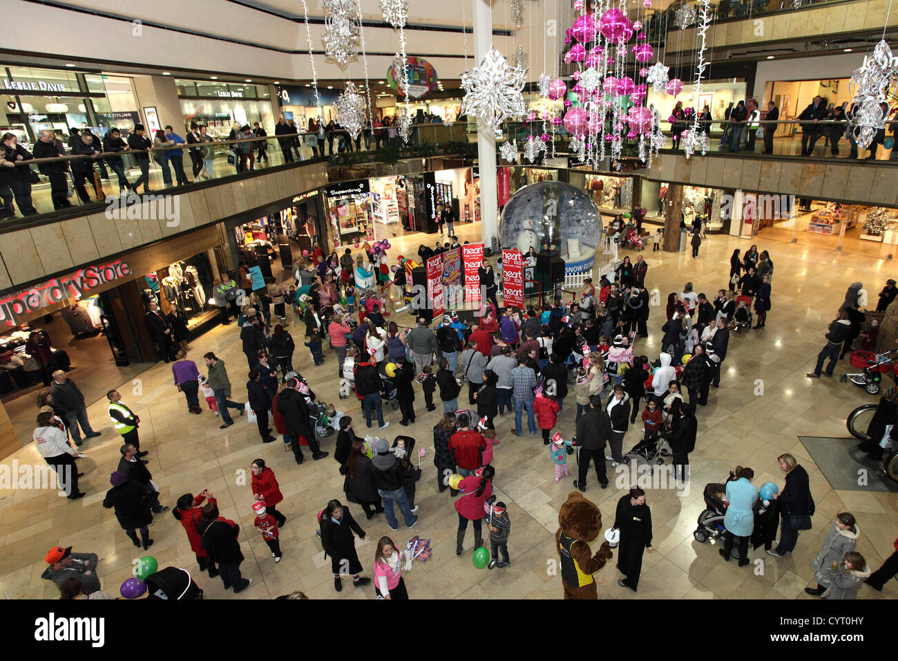 Christmas queensgate peterborough hires stock photography and images