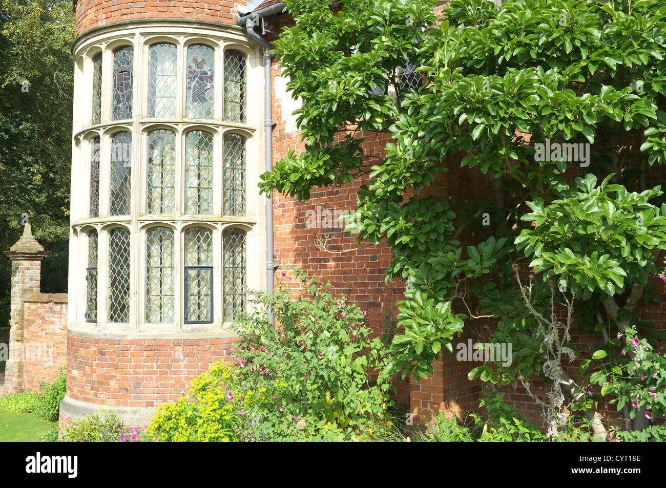 Packwood House timber-framed Tudor manor house near Lapworth,Warwickshire England, UK Stock Photo
