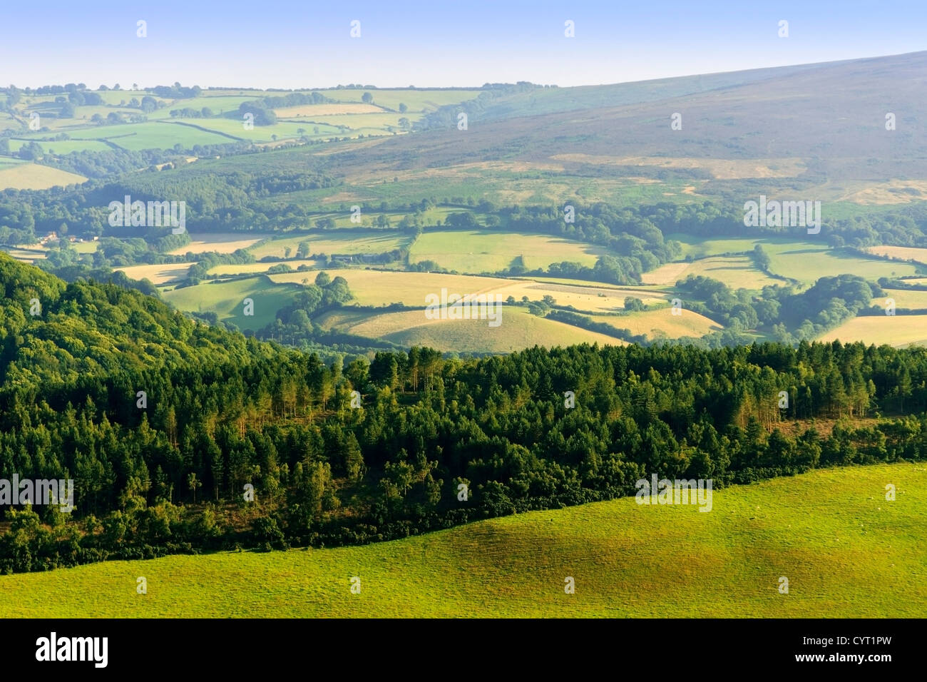 classic english countryside england uk Stock Photo