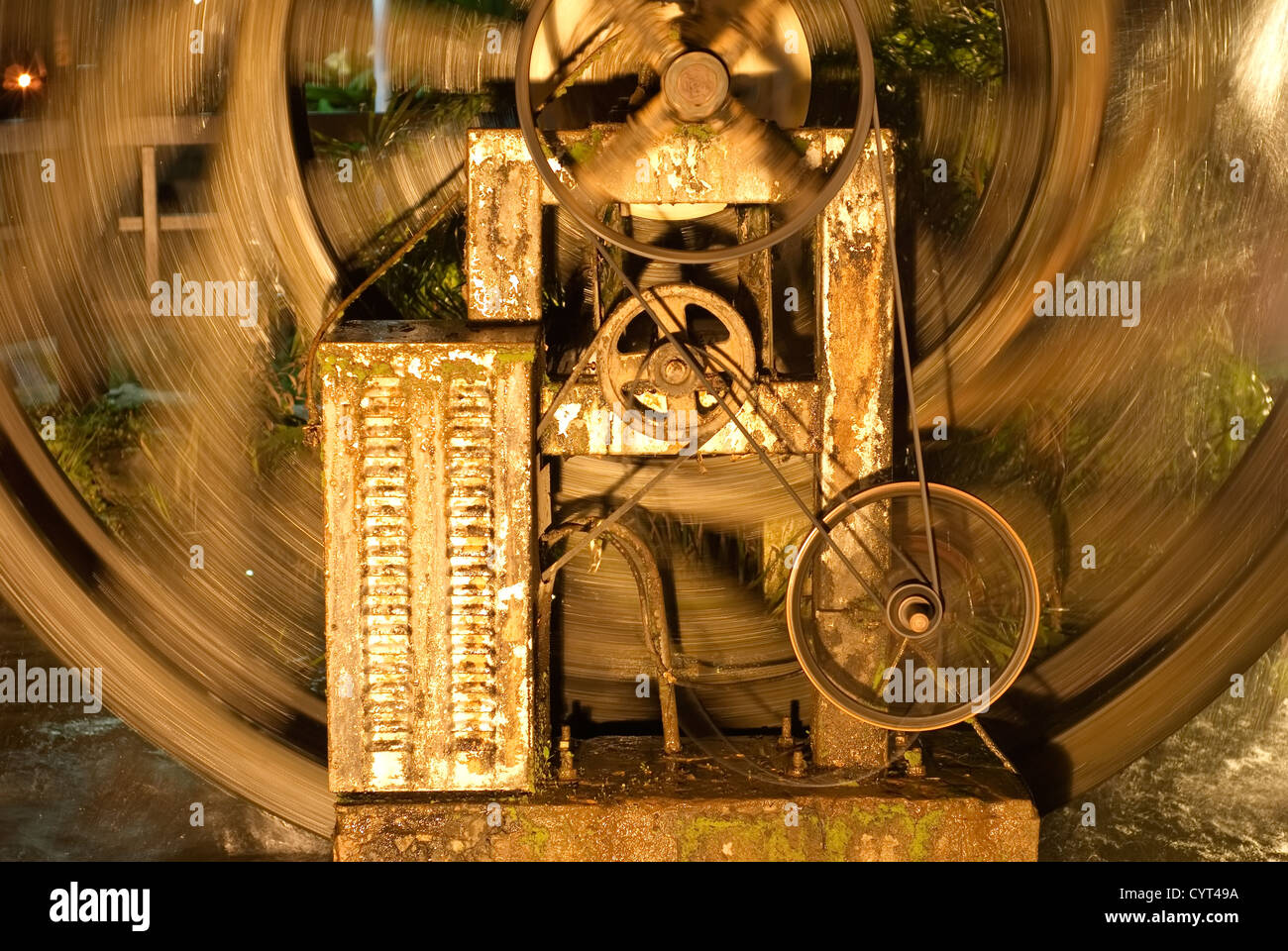 It is a kind of machine with old color Stock Photo - Alamy