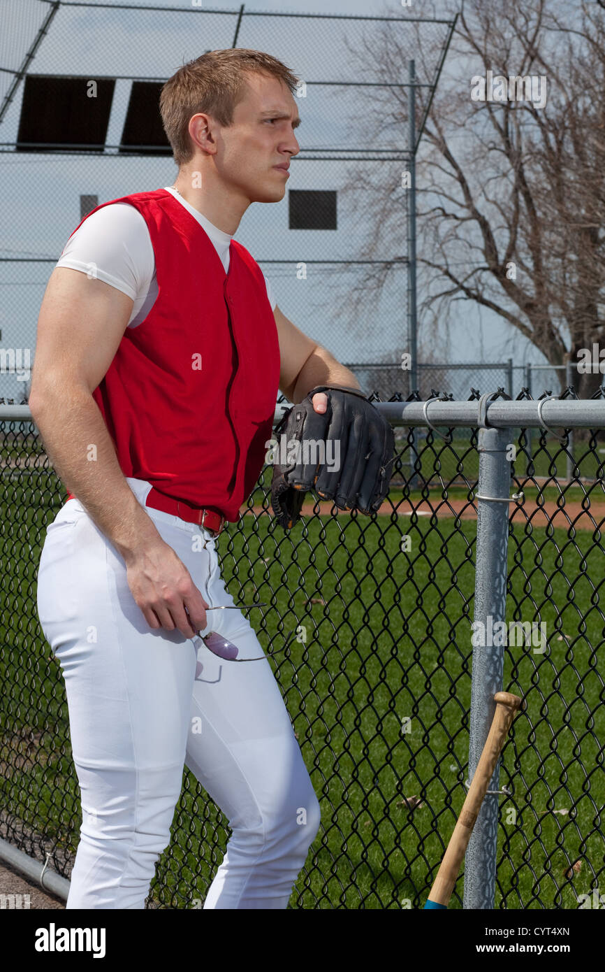 Baseball Player Stock Photo