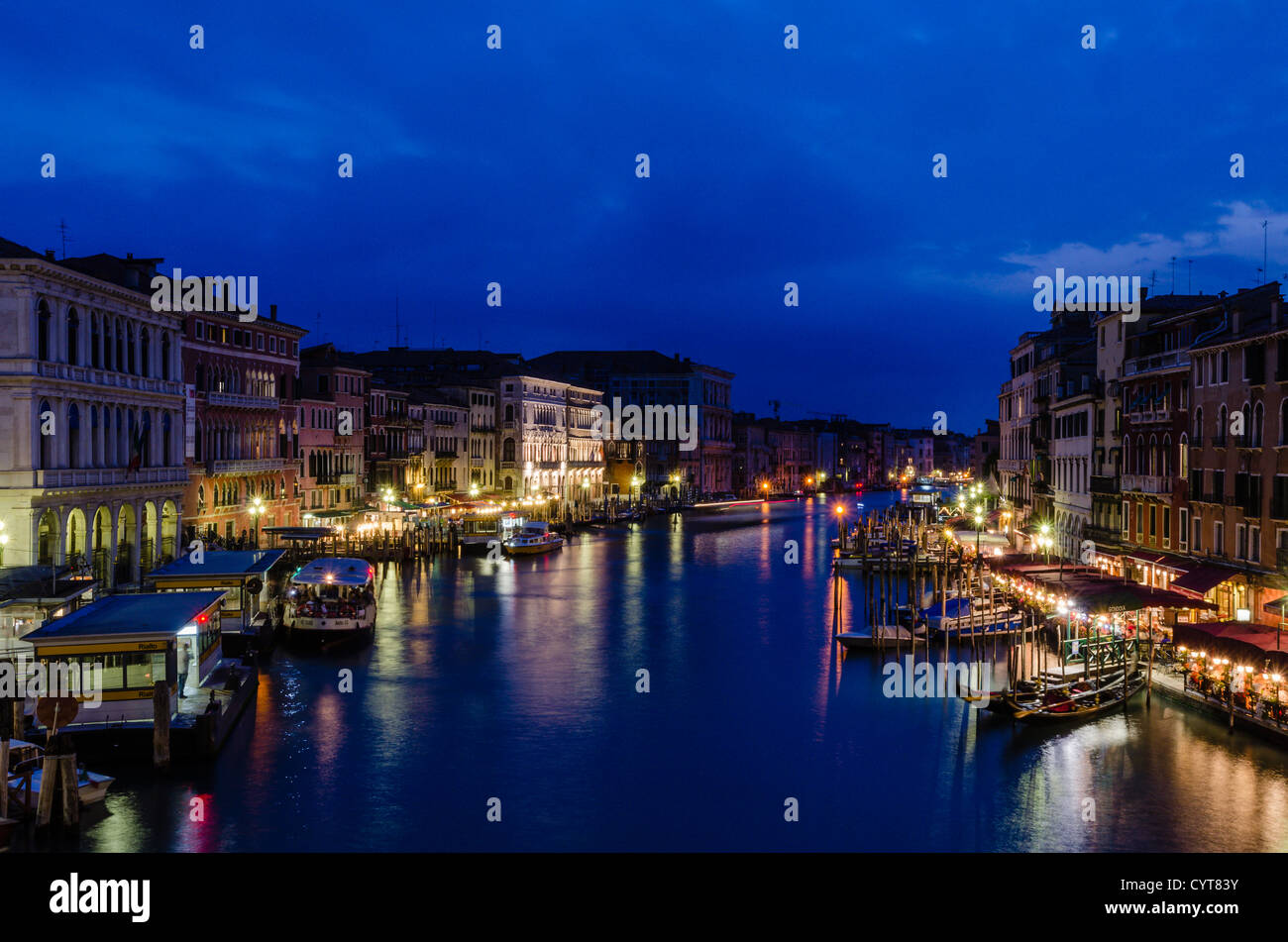 Scenic view grand canal bridge hi-res stock photography and images - Alamy
