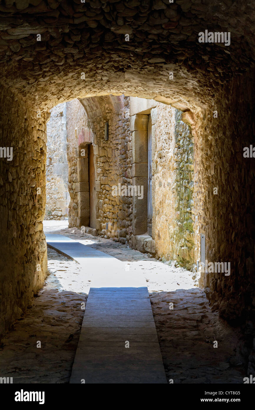 Harmonic pictures in a Spanish village Stock Photo Alamy