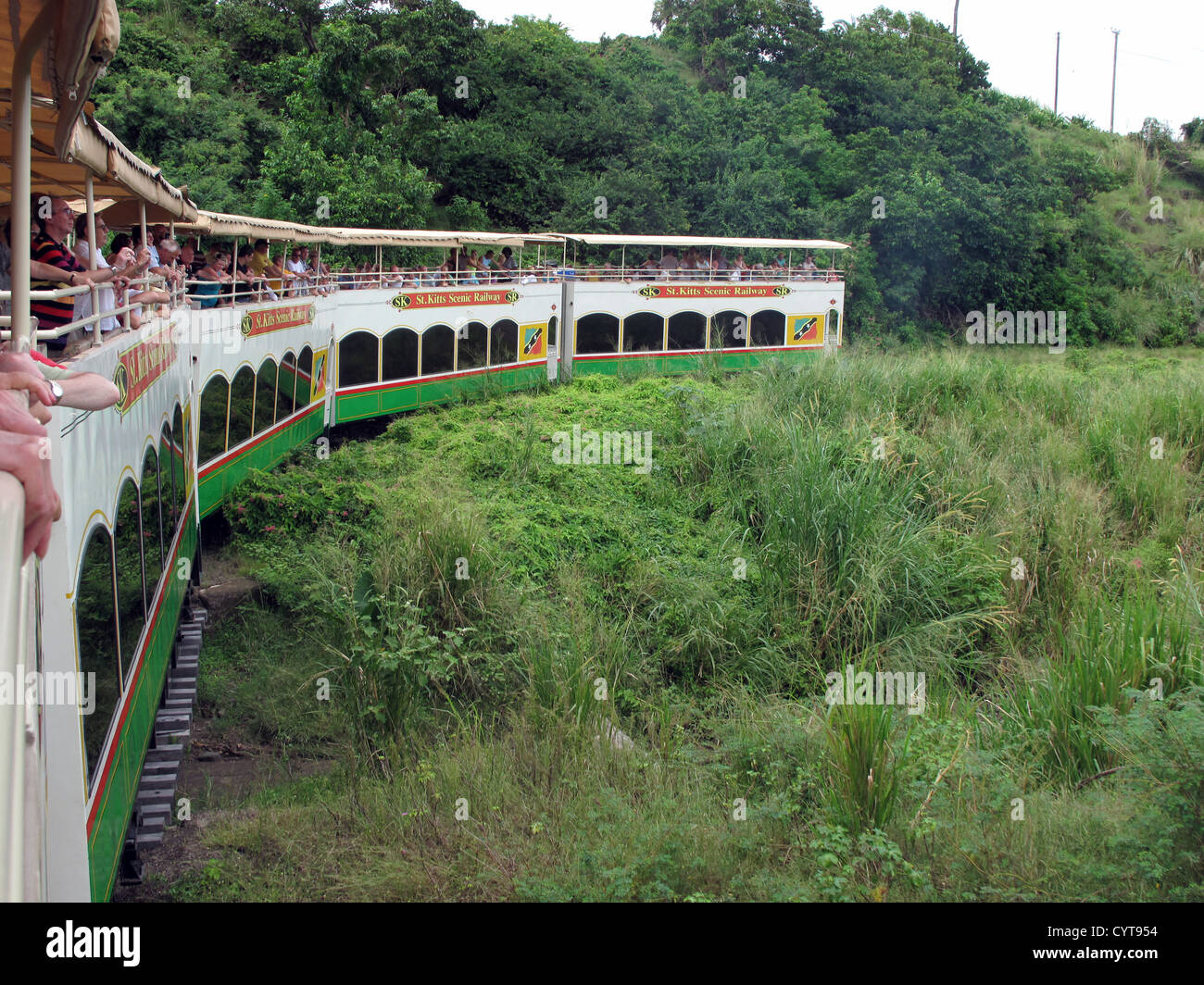 St Kitts Scenic railway on the Caribbean island of St Kitts and Nevis