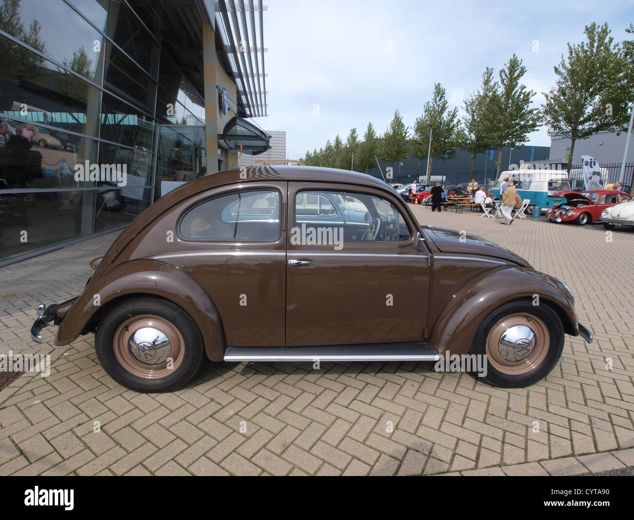 Volkswagen beetle car VW 1949 Stock Photo