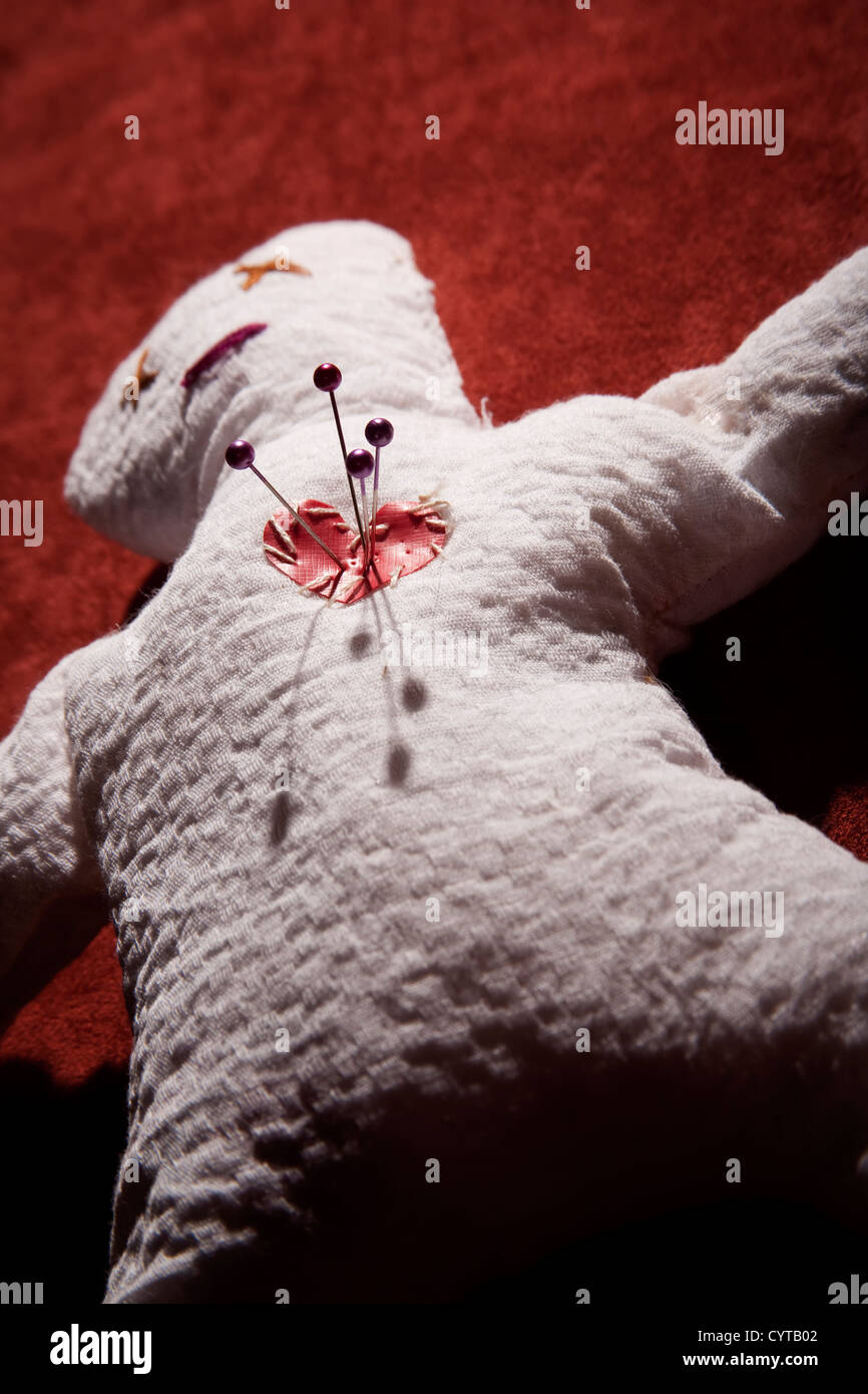 white voodoo doll