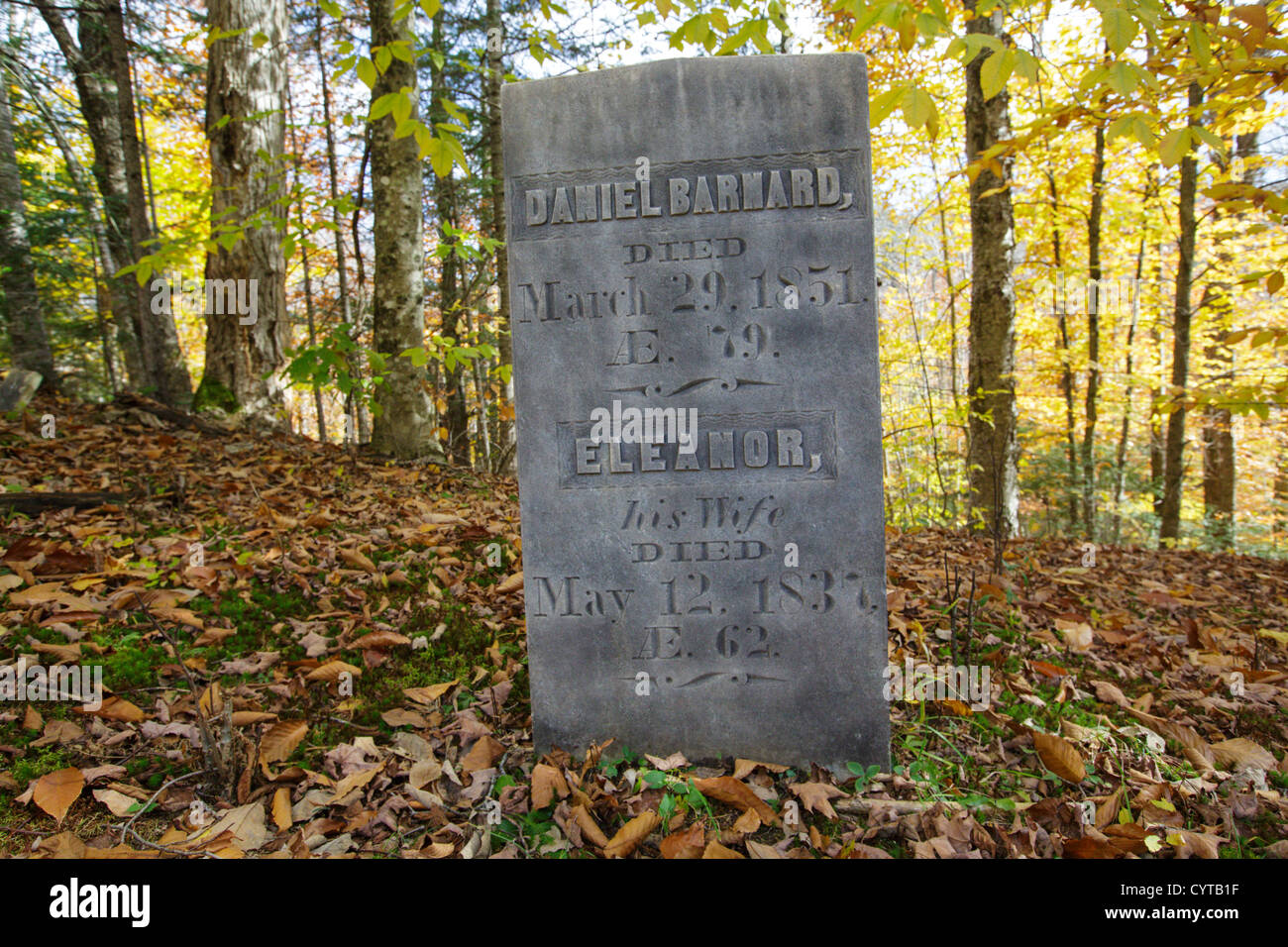 Graveyard at Thornton Gore which was a old hill farm community in