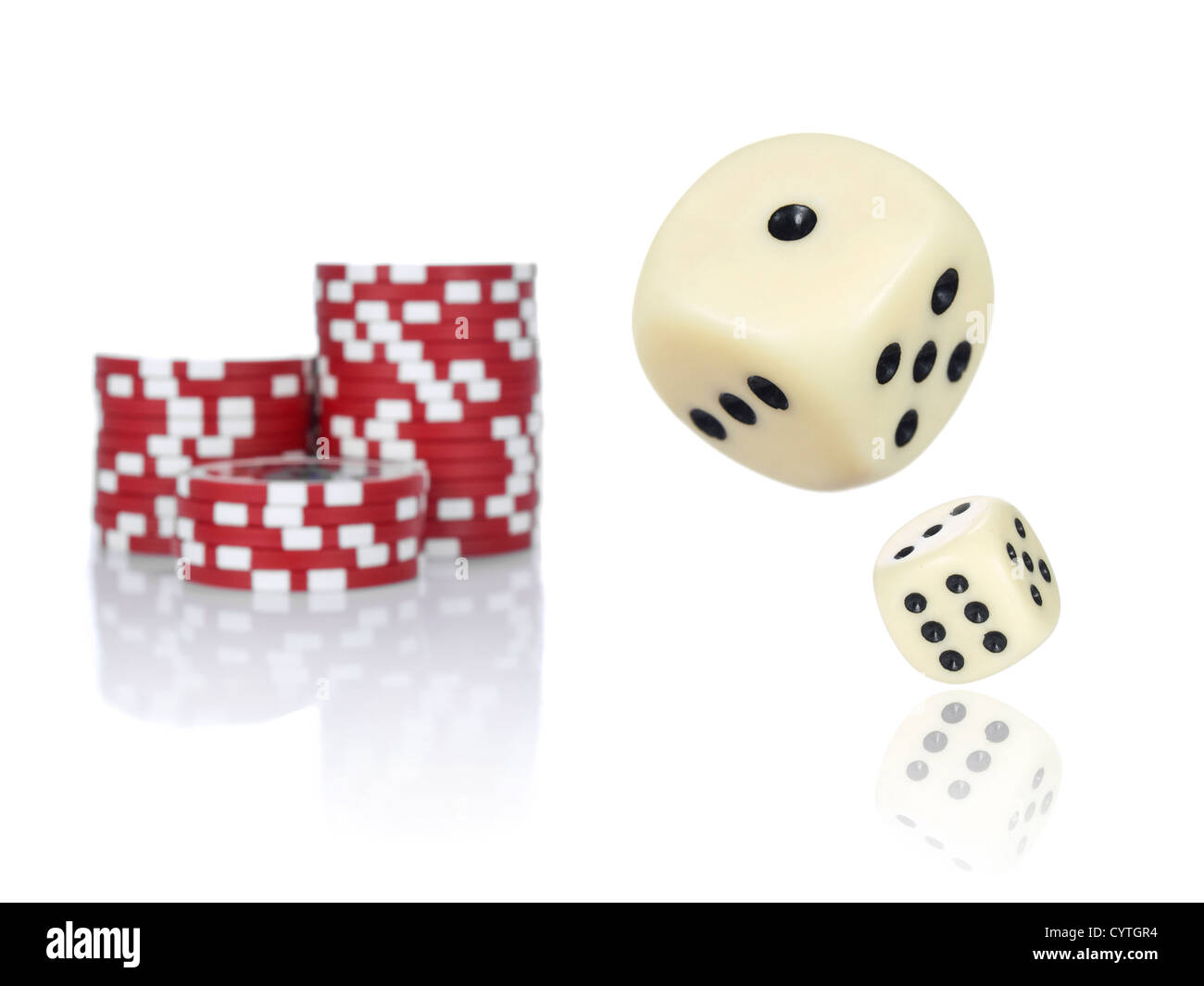 Dice rolling hi-res stock photography and images - Alamy