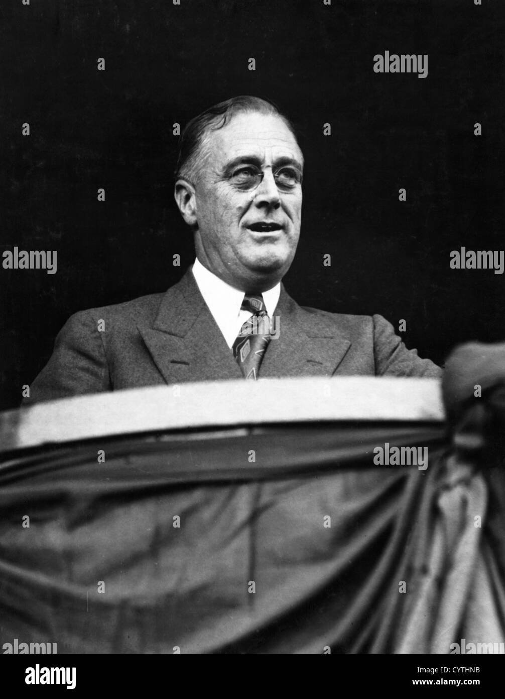 Franklin D Roosevelt, American President Stock Photo