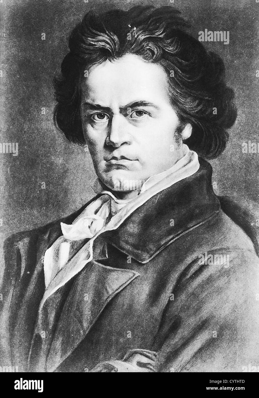 Ludwig von Beethoven, German composer Stock Photo