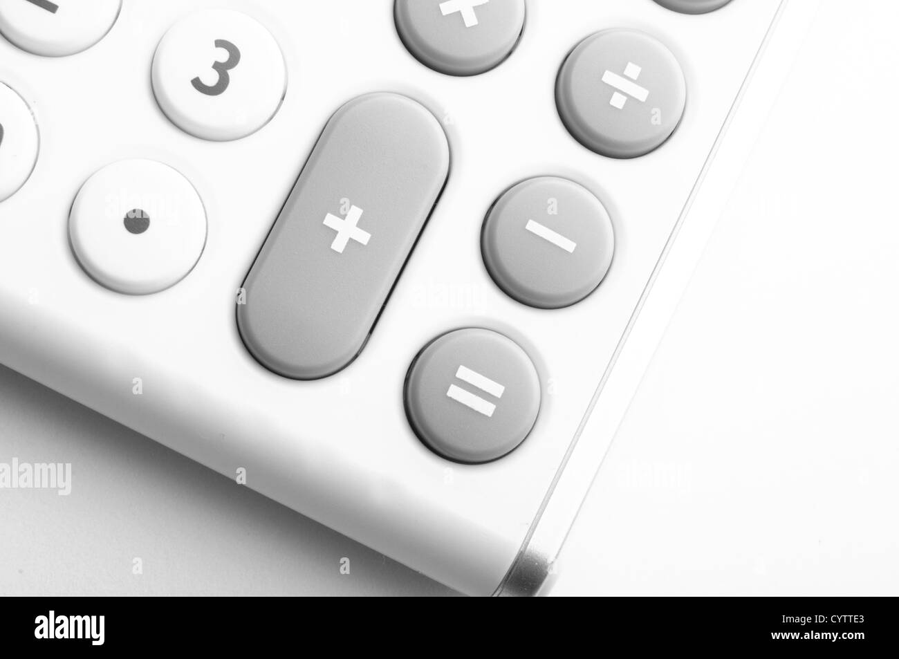 Financial calculator Black and White Stock Photos & Images - Alamy