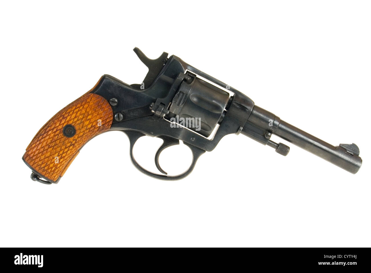 gun isolated on white background Stock Photo - Alamy
