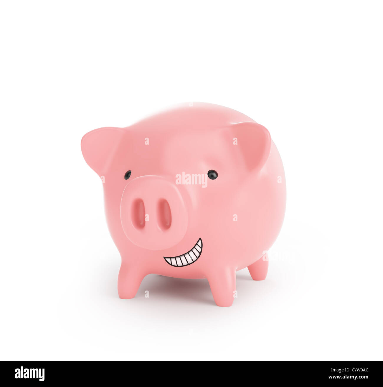 Big piggy bank little piggy bank hires stock photography and images