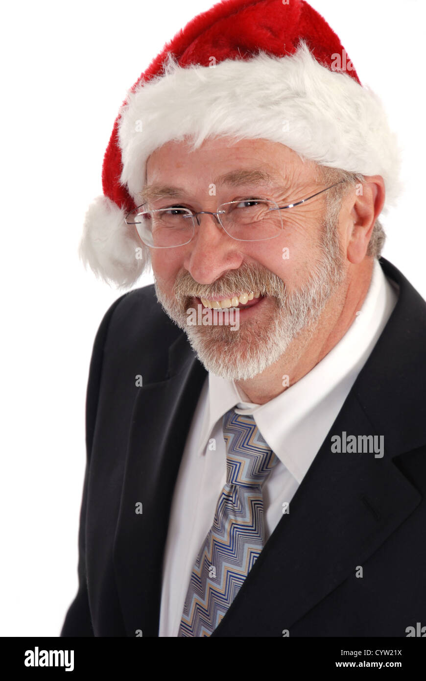 Man wearing santa claus suit hi-res stock photography and images - Alamy