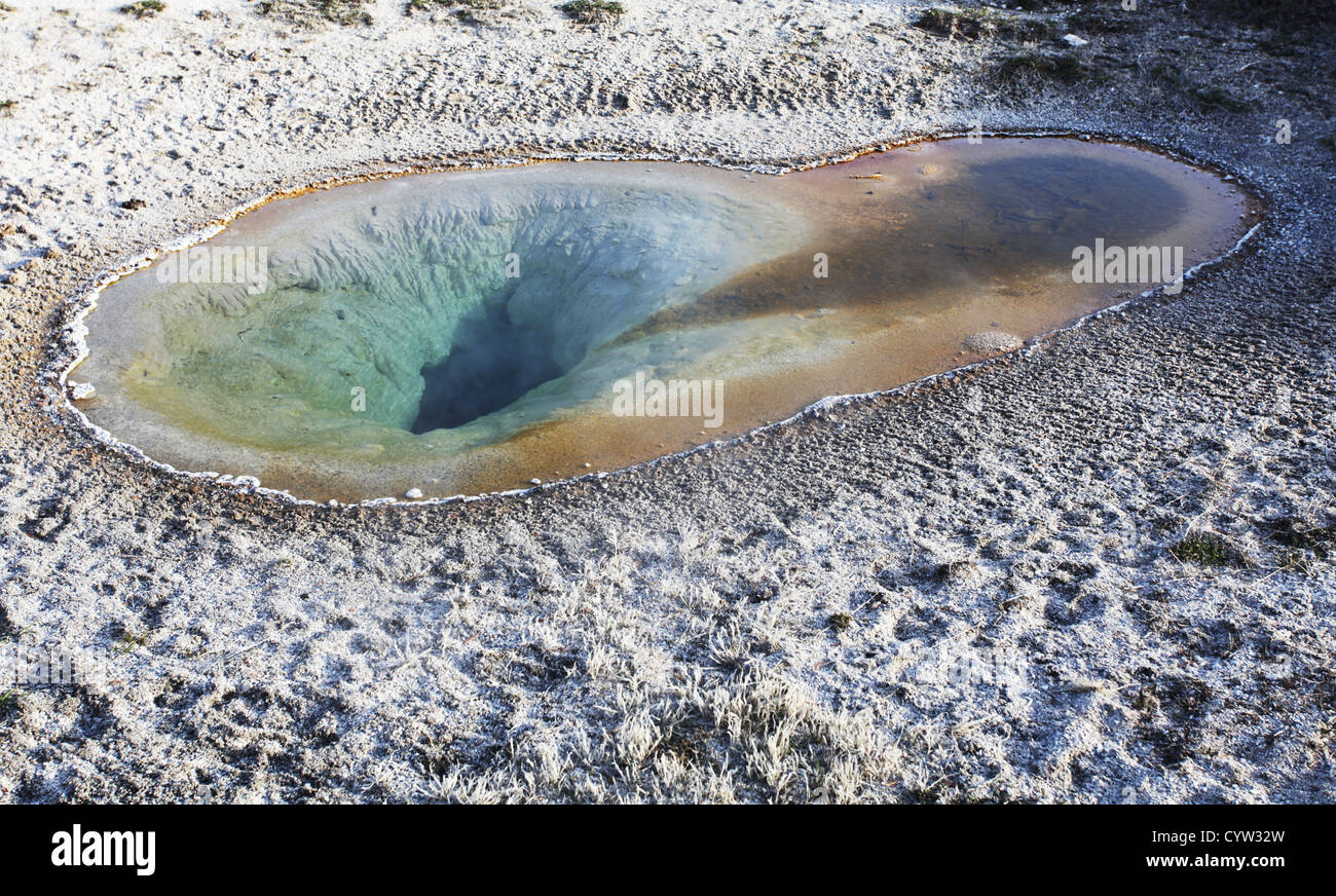 Hot spring Stock Photo