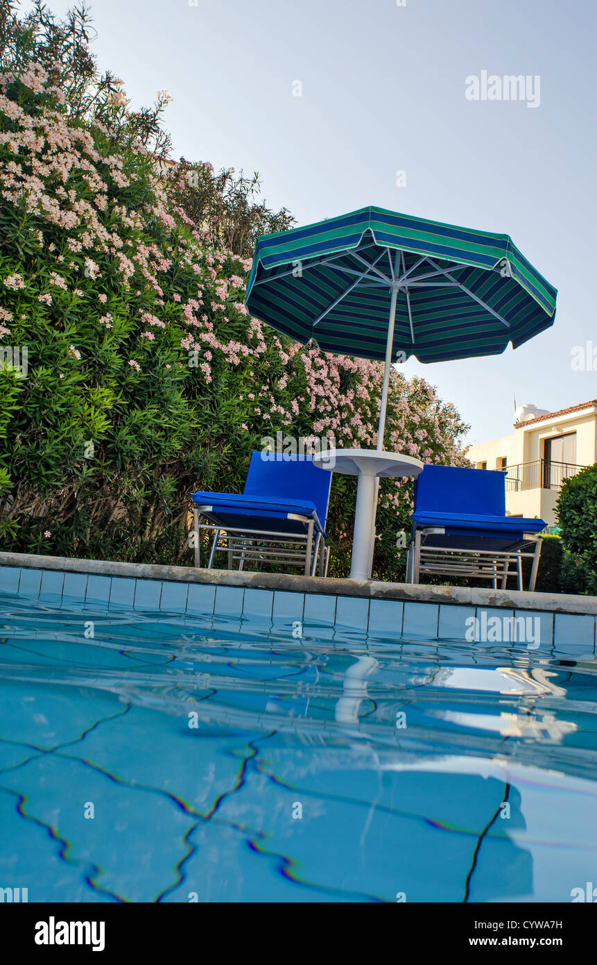 Pool chair 2024 with umbrella