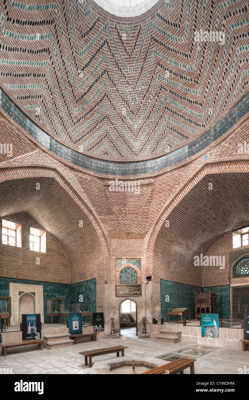 khanqah, Sahib Ata complex, Konya, Turkey Stock Photo