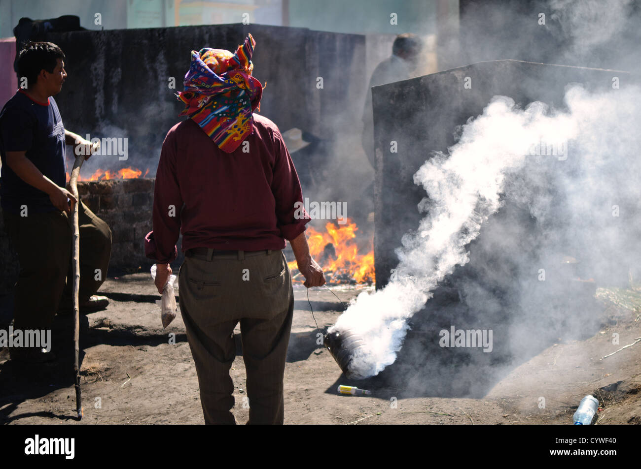 Local shaman perform traditional kiche hires stock photography and
