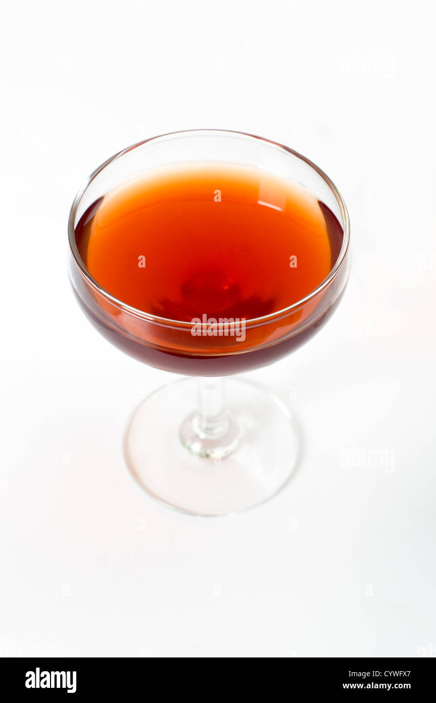 A glass of red wine isolated on a white background Stock Photo - Alamy
