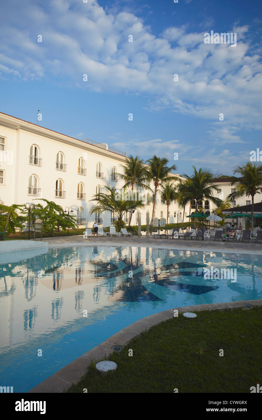 Swimming pool of Hotel Tropical, Manaus, Amazonas, Brazil Stock Photo