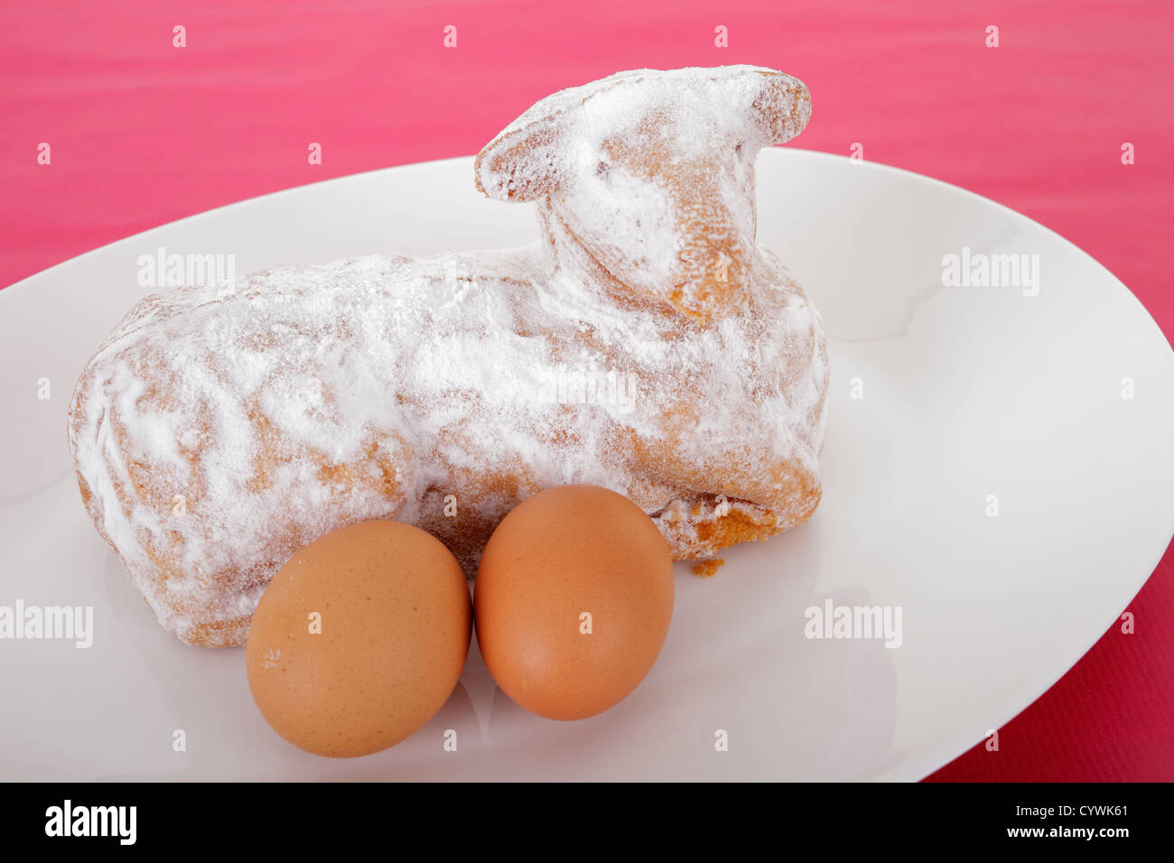 easter lamb cake Stock Photo - Alamy