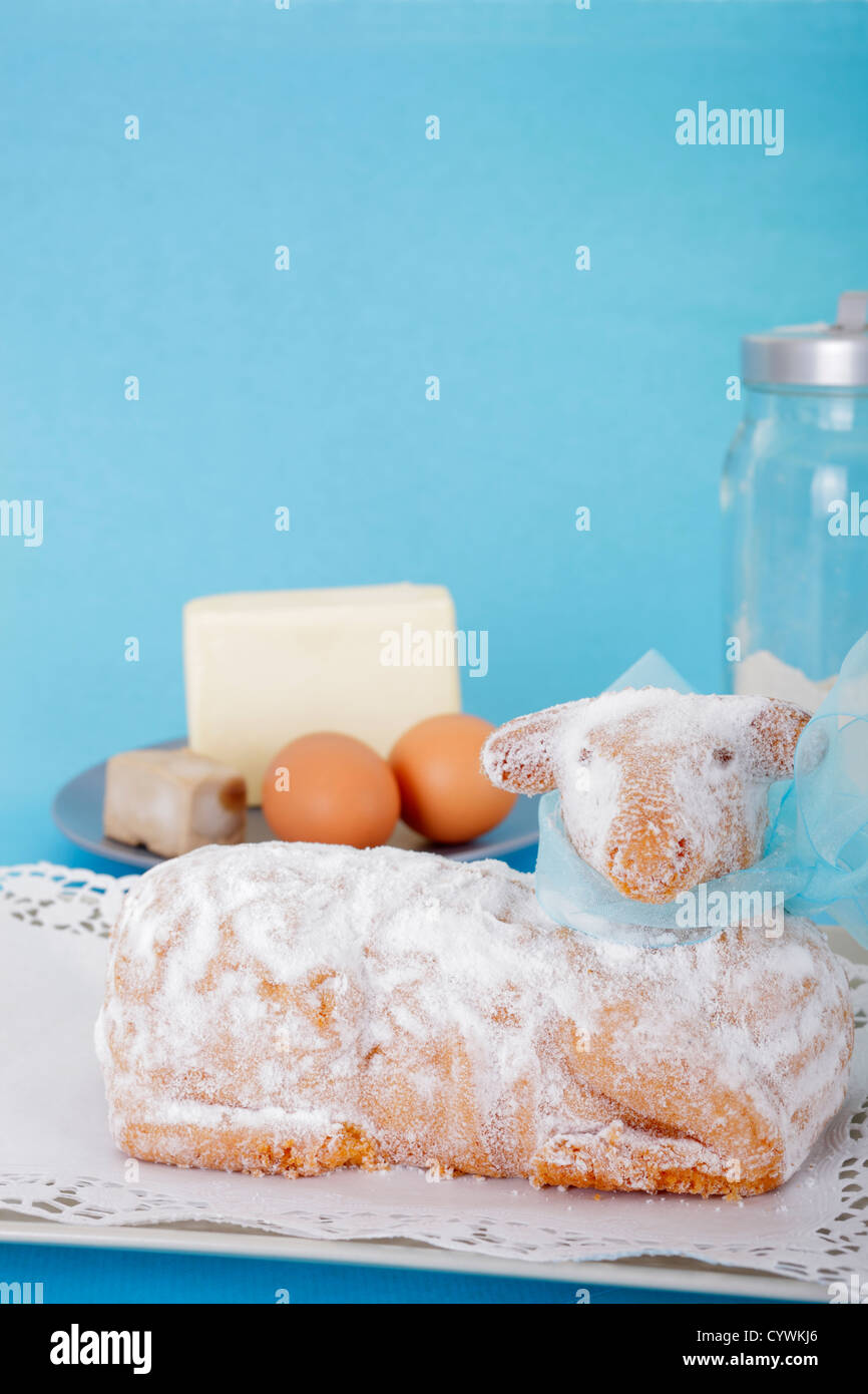 Easter lamb cake Stock Photo - Alamy