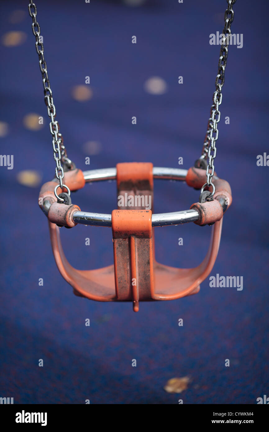 Baby swing playground hires stock photography and images Alamy
