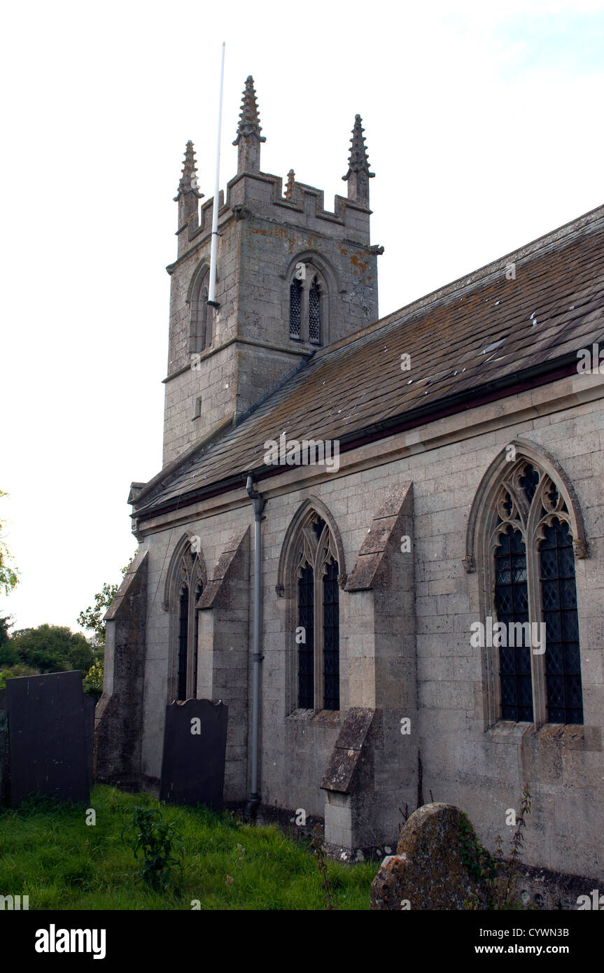 St. Michael`s Church, Gunby, Lincolnshire, England, UK Stock Photo - Alamy