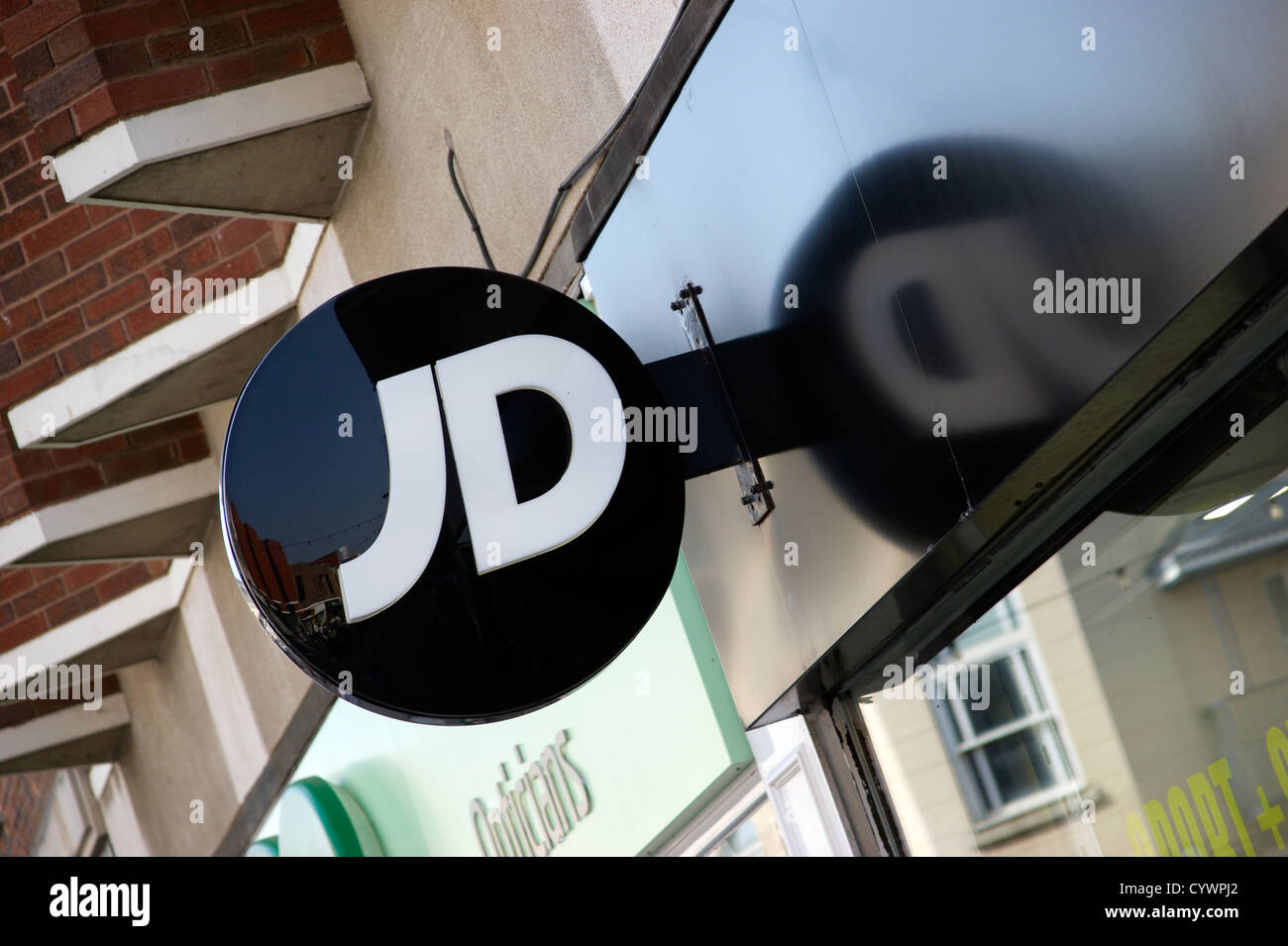 J D Sports high street retailers Worthing West Sussex UK Stock Photo