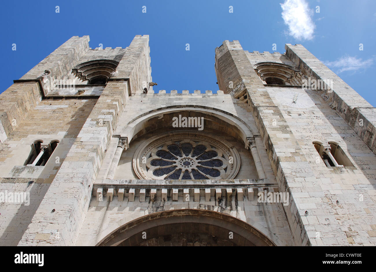 Lisbon Cathedral, Portugal Stock Photo